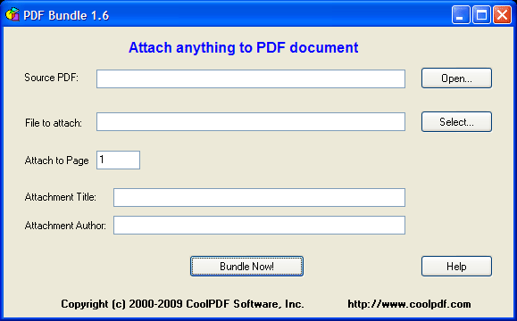 PDF Bundle Screenshot